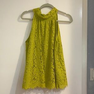 Jcrew lace tie back top